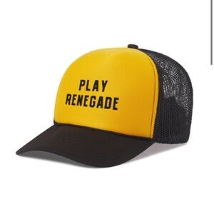 Play Renegade Yellow and Black Trucker Hat